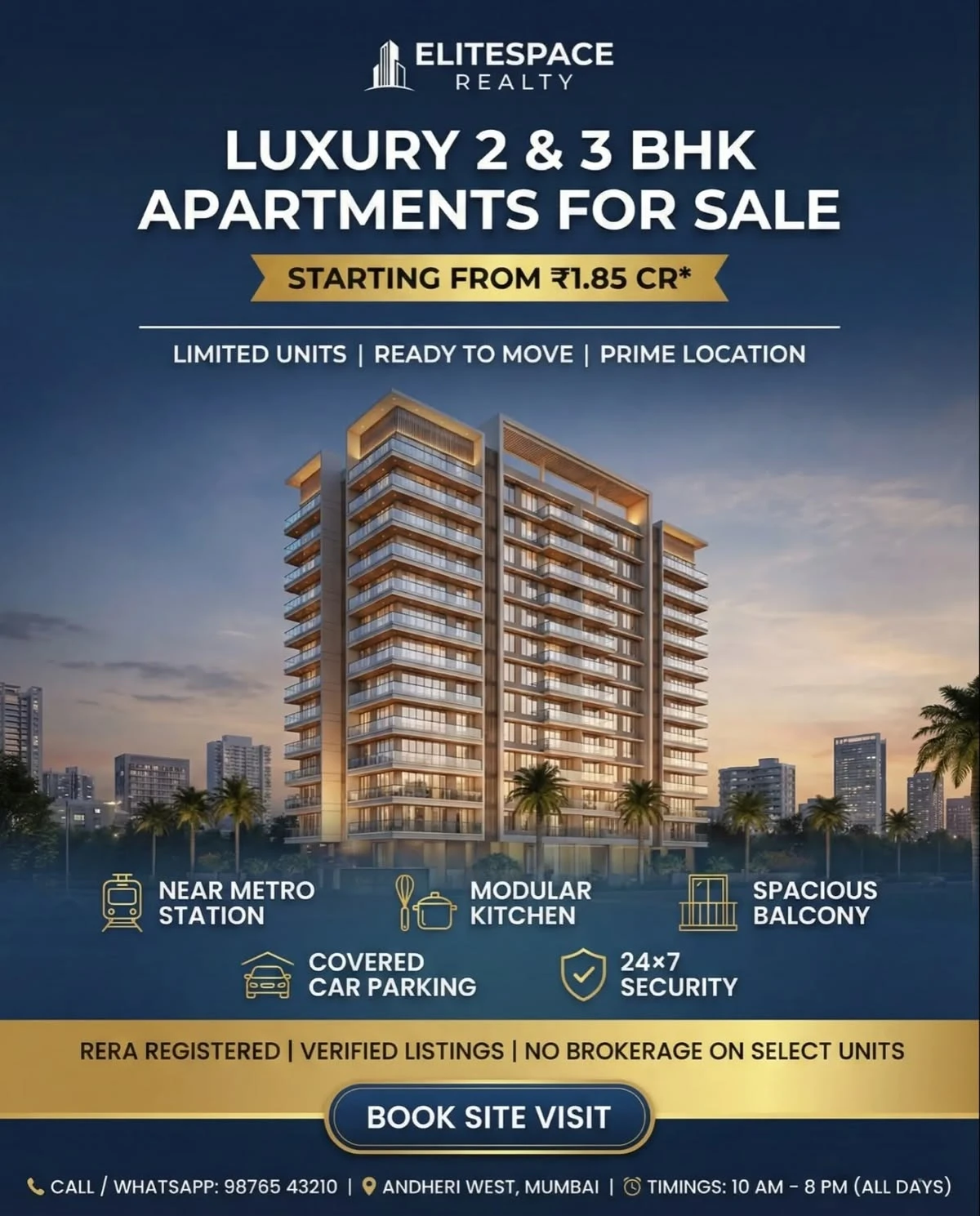 BotMedia real estate campaign: Luxury apartments
