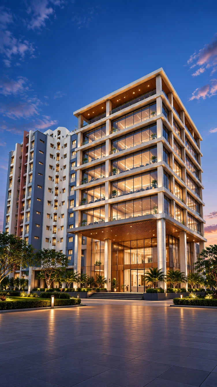 Architectural visual from the BotMedia creative portfolio